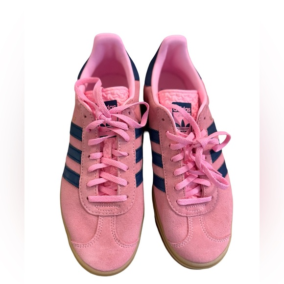 Adidas Gazelle Women's Pink and Blue Sneakers- US 8.5 - Picture 2 of 5